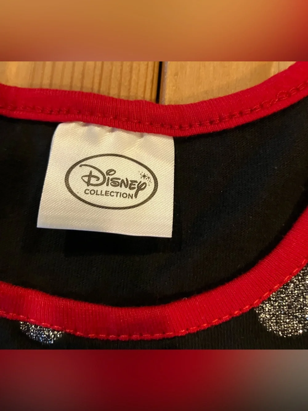 NEW Minnie Mouse Black & Red Girls Two-Piece Outfit